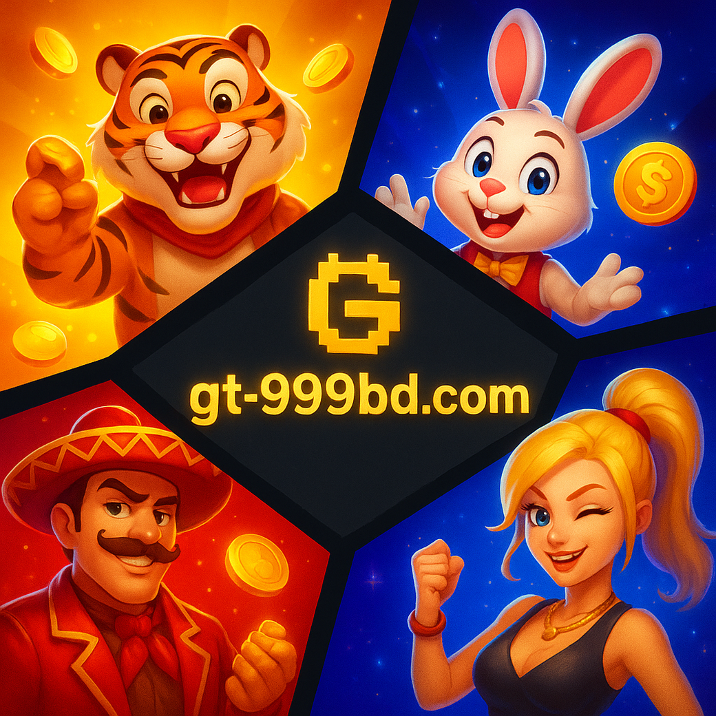 gt999bd প্ল্যাটফর্মে বৈচিত্র্যময় গেম বিভাগগুলোর প্রদর্শনী ছবি